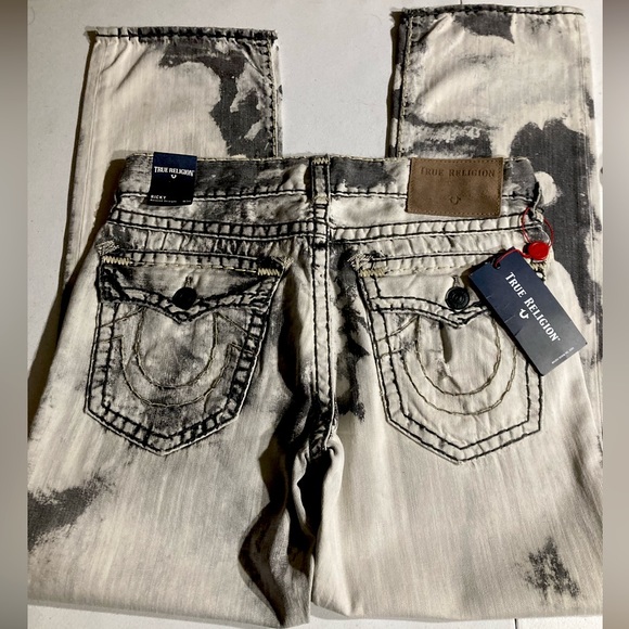 SOLD! NWT! Rare! Ricky Super T in “IMMORTAL OUTSIDER” wash 34x34 True Religion - Picture 2 of 14